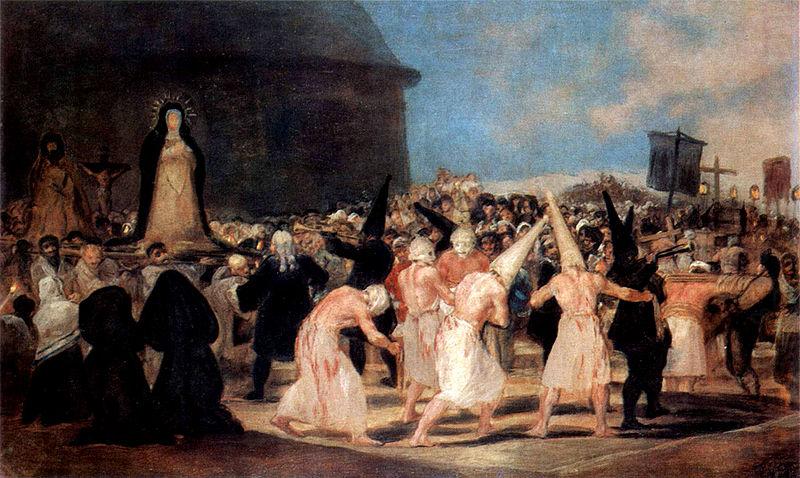 Francisco de Goya Geiblerprozession china oil painting image